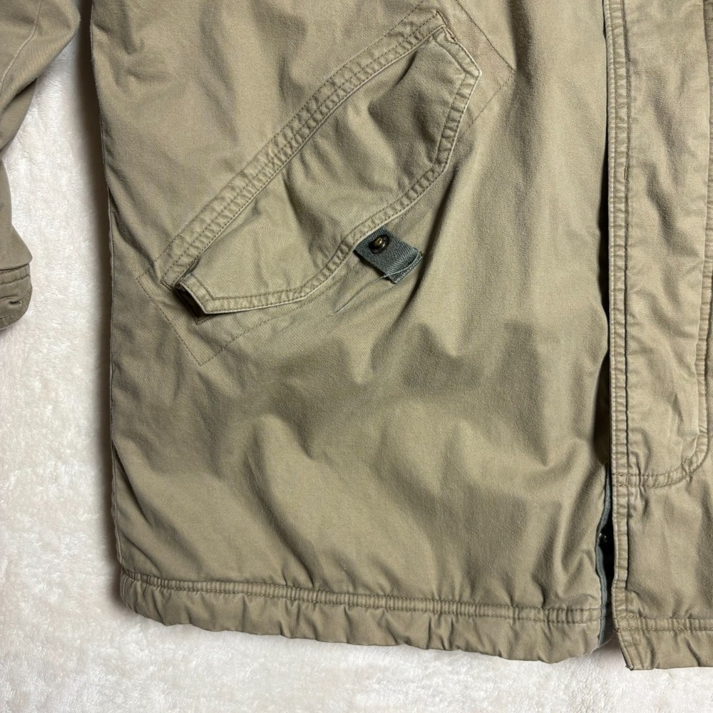 Abercrombie and Fitch Vintage Y2K Military Field Hooded Jacket Mens Medium - Picture 4 of 16